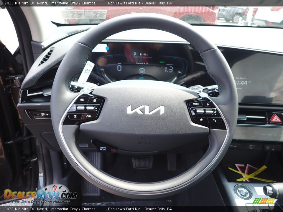 2023 Kia Niro EX Hybrid Interstellar Gray / Charcoal Photo #18