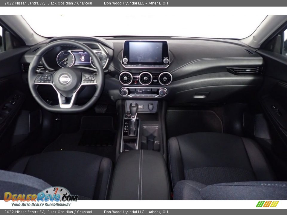 2022 Nissan Sentra SV Black Obsidian / Charcoal Photo #22