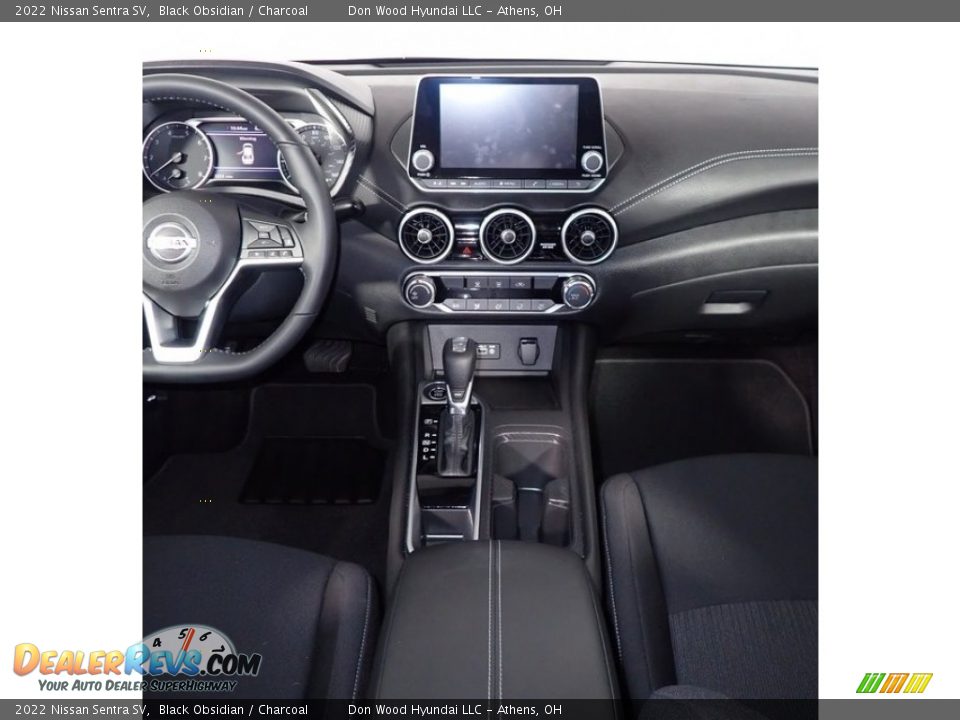 2022 Nissan Sentra SV Black Obsidian / Charcoal Photo #23