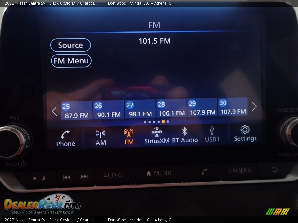 2022 Nissan Sentra SV Black Obsidian / Charcoal Photo #24