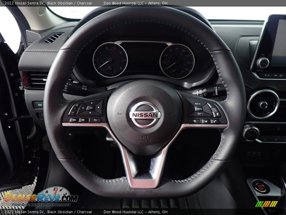 2022 Nissan Sentra SV Black Obsidian / Charcoal Photo #25