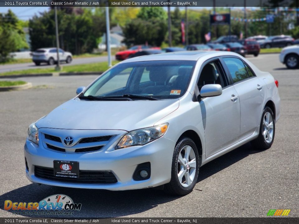 2011 Toyota Corolla LE Classic Silver Metallic / Ash Photo #1