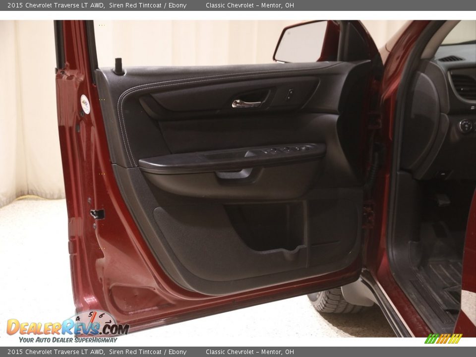 2015 Chevrolet Traverse LT AWD Siren Red Tintcoat / Ebony Photo #4