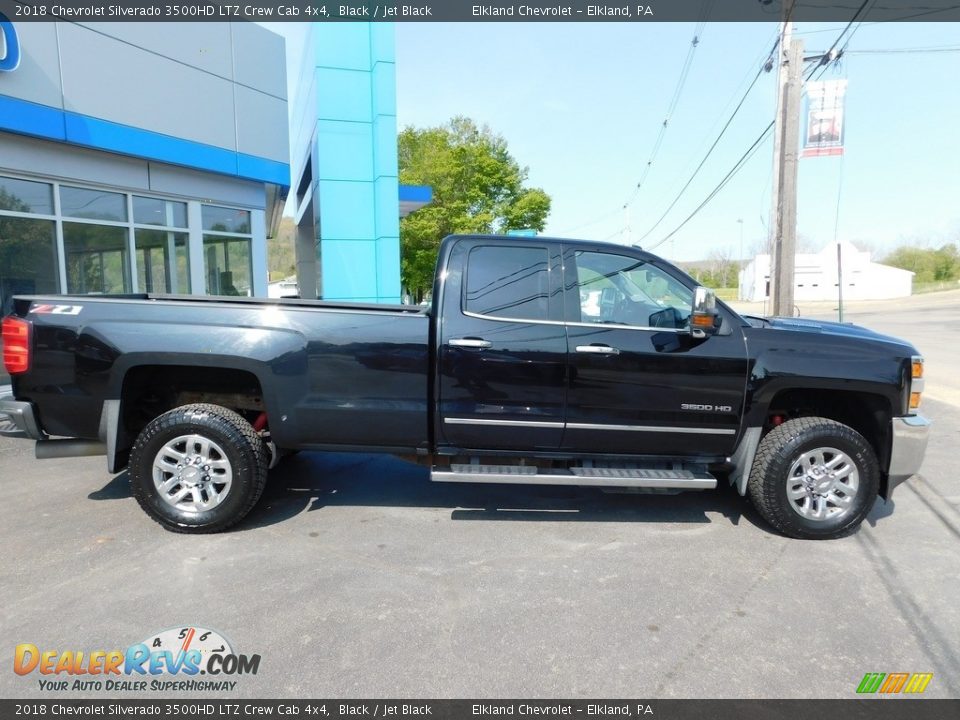 Black 2018 Chevrolet Silverado 3500HD LTZ Crew Cab 4x4 Photo #7