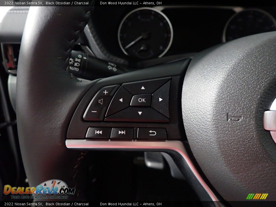 2022 Nissan Sentra SV Black Obsidian / Charcoal Photo #27