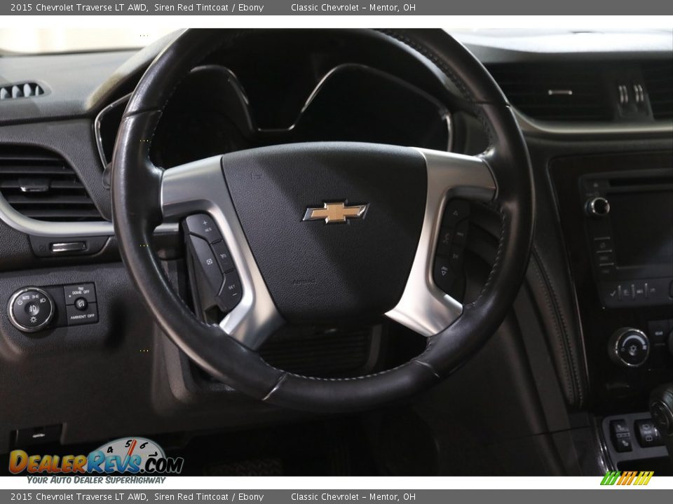 2015 Chevrolet Traverse LT AWD Siren Red Tintcoat / Ebony Photo #7