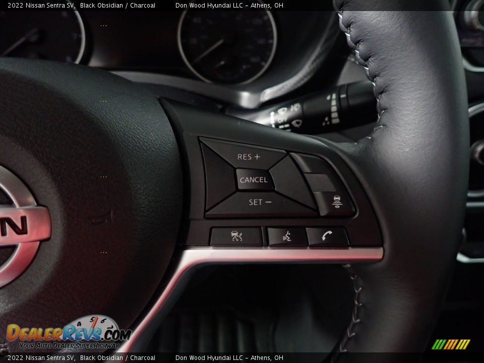 2022 Nissan Sentra SV Black Obsidian / Charcoal Photo #28