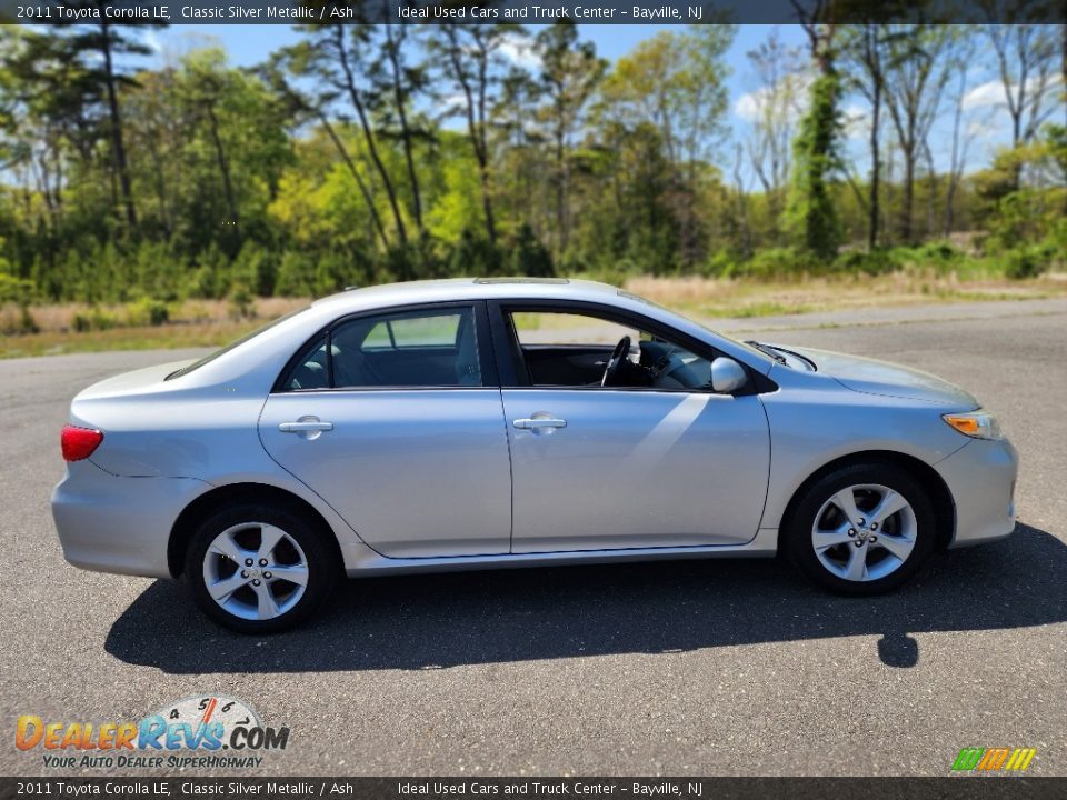 2011 Toyota Corolla LE Classic Silver Metallic / Ash Photo #6