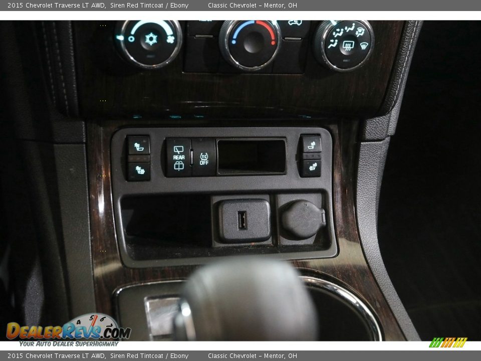 2015 Chevrolet Traverse LT AWD Siren Red Tintcoat / Ebony Photo #12