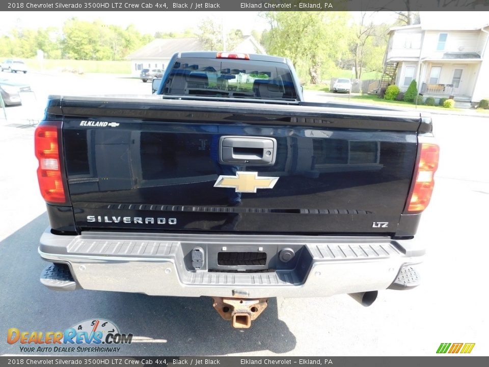 2018 Chevrolet Silverado 3500HD LTZ Crew Cab 4x4 Black / Jet Black Photo #11