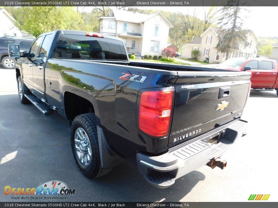 2018 Chevrolet Silverado 3500HD LTZ Crew Cab 4x4 Black / Jet Black Photo #12