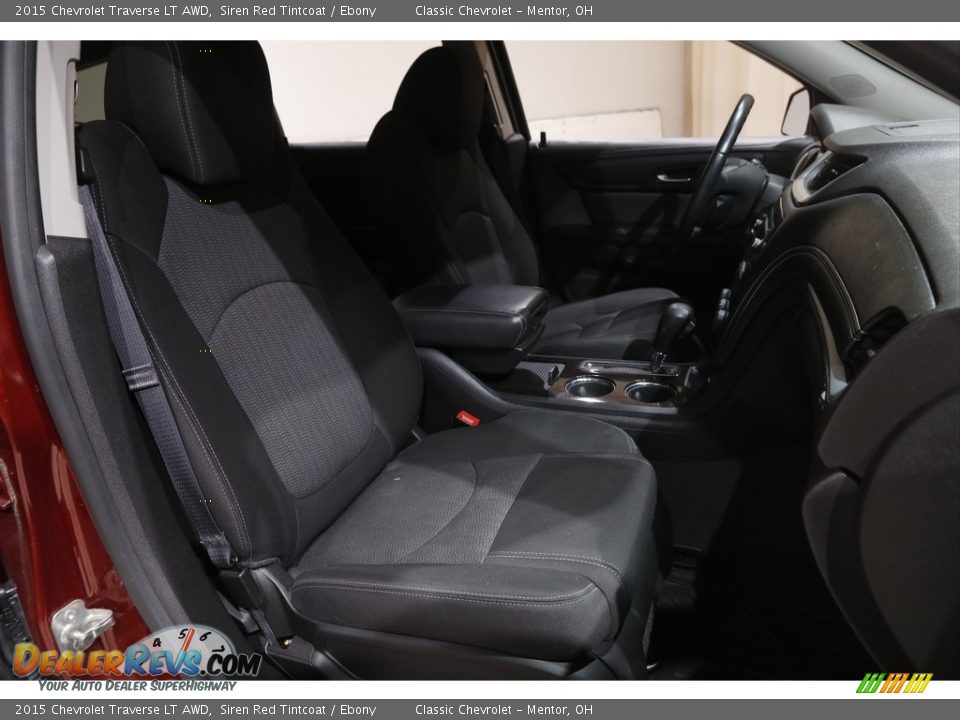 2015 Chevrolet Traverse LT AWD Siren Red Tintcoat / Ebony Photo #14