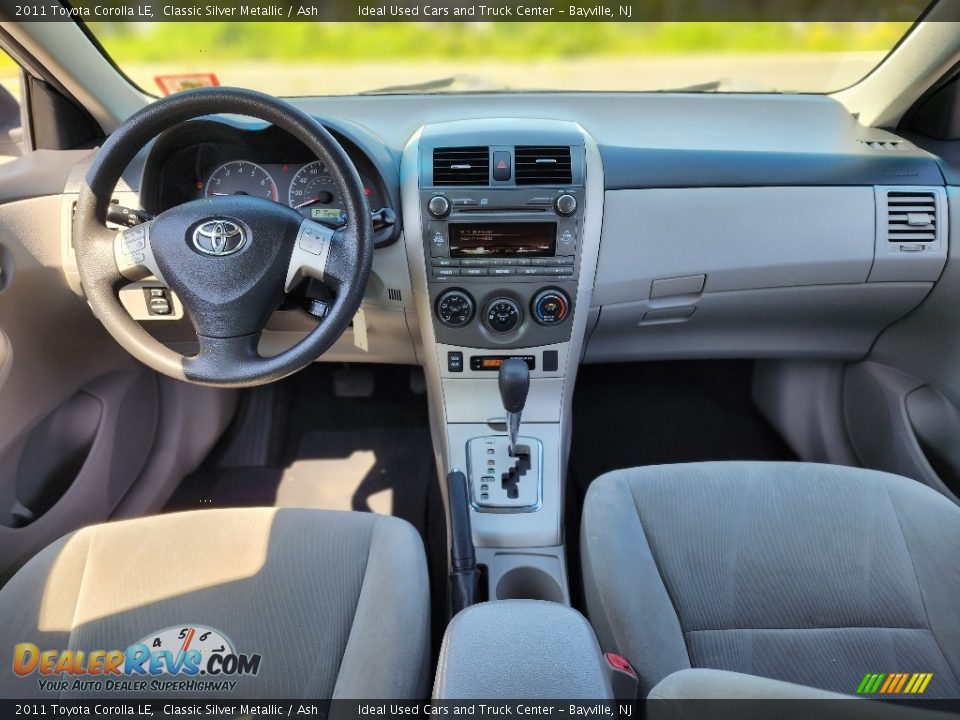 2011 Toyota Corolla LE Classic Silver Metallic / Ash Photo #15