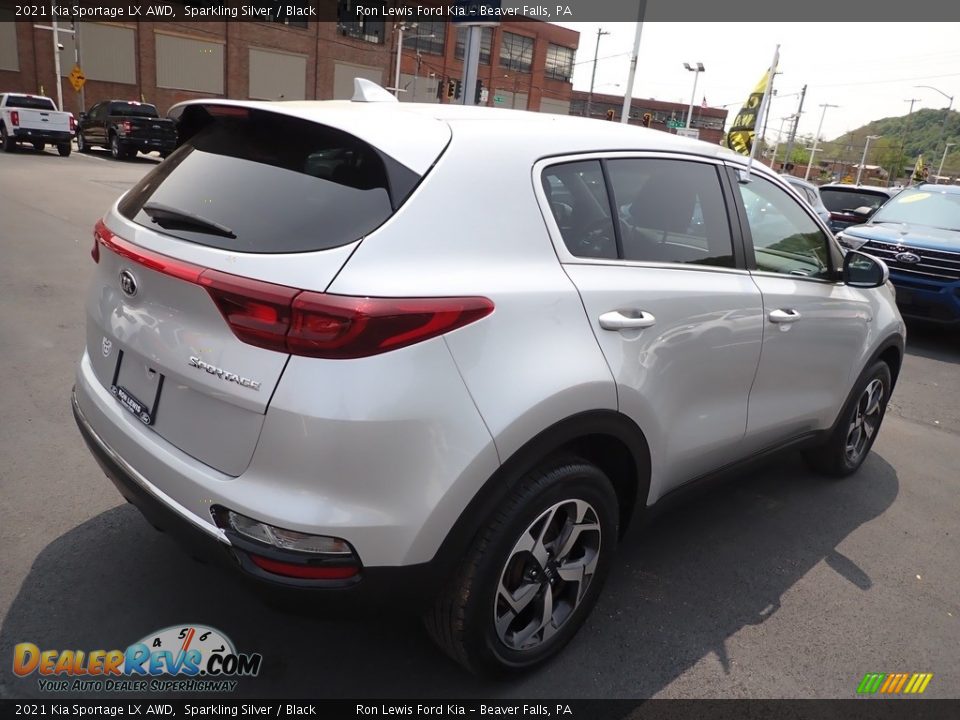 2021 Kia Sportage LX AWD Sparkling Silver / Black Photo #8