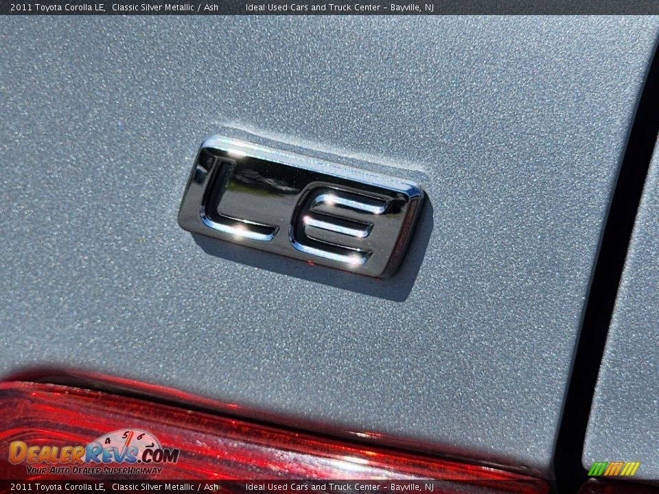 2011 Toyota Corolla LE Classic Silver Metallic / Ash Photo #21