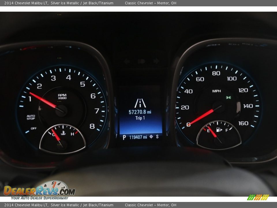 2014 Chevrolet Malibu LT Gauges Photo #8