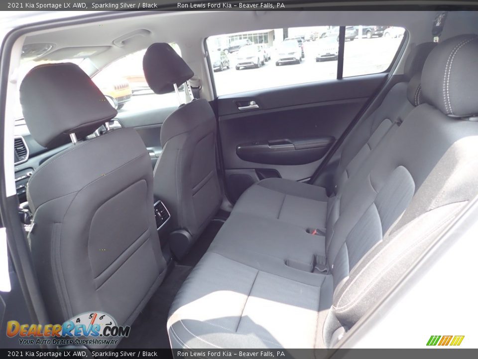 2021 Kia Sportage LX AWD Sparkling Silver / Black Photo #12