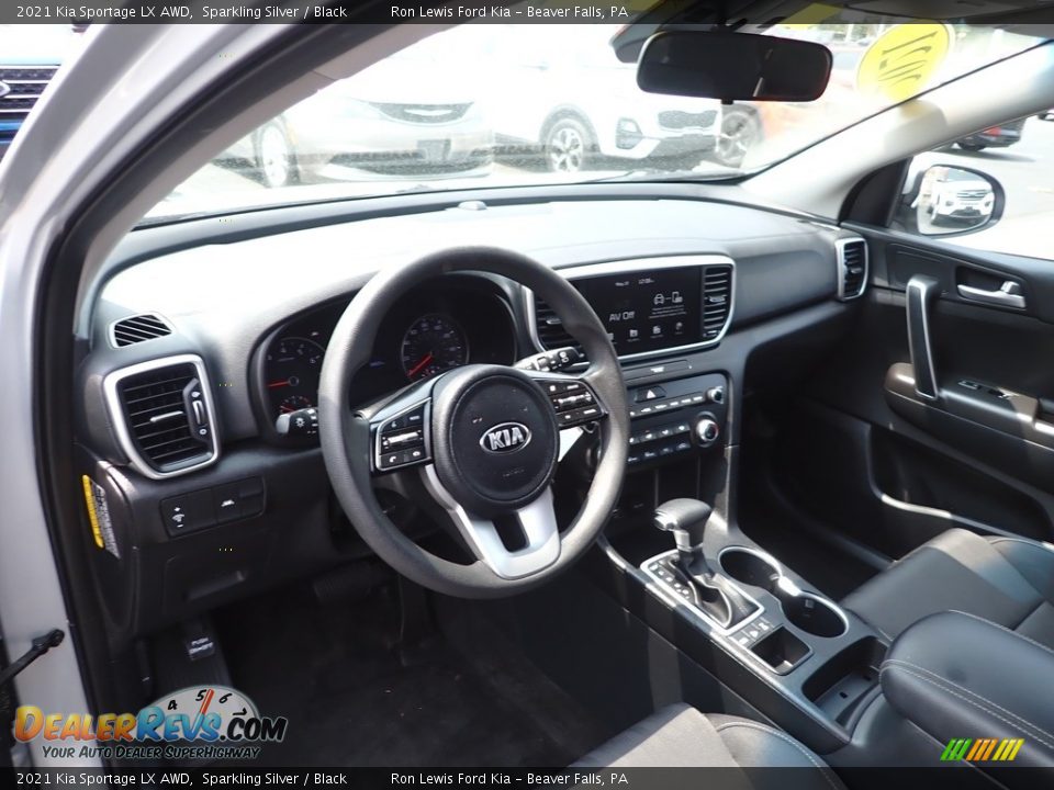 2021 Kia Sportage LX AWD Sparkling Silver / Black Photo #13