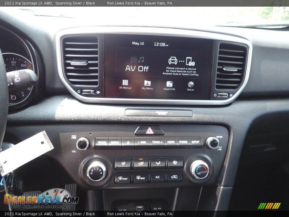 2021 Kia Sportage LX AWD Sparkling Silver / Black Photo #15