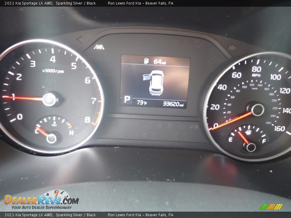 2021 Kia Sportage LX AWD Sparkling Silver / Black Photo #16