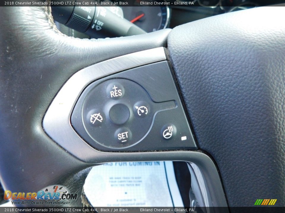 2018 Chevrolet Silverado 3500HD LTZ Crew Cab 4x4 Steering Wheel Photo #29