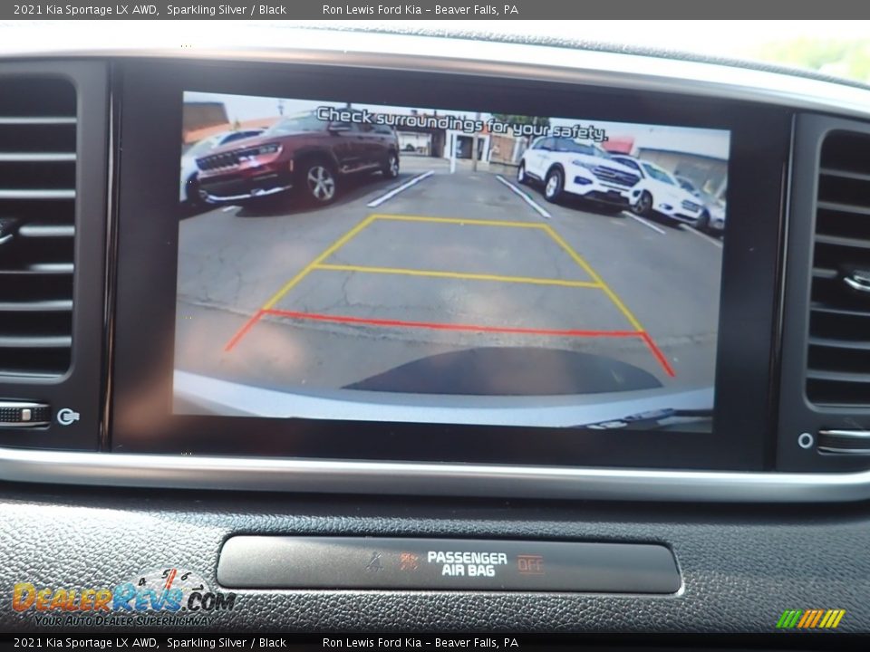 2021 Kia Sportage LX AWD Sparkling Silver / Black Photo #18