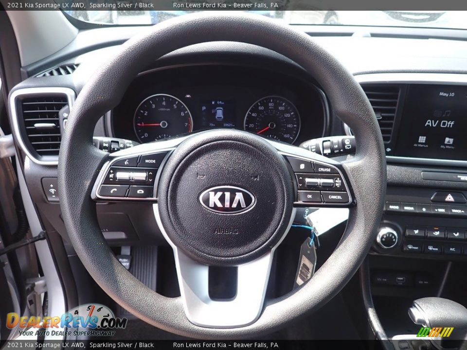 2021 Kia Sportage LX AWD Sparkling Silver / Black Photo #19