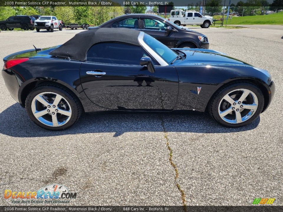 2008 Pontiac Solstice GXP Roadster Mysterious Black / Ebony Photo #2