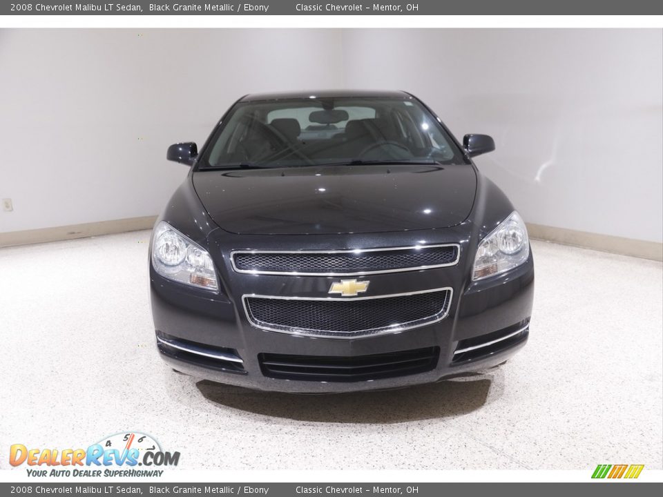 2008 Chevrolet Malibu LT Sedan Black Granite Metallic / Ebony Photo #2