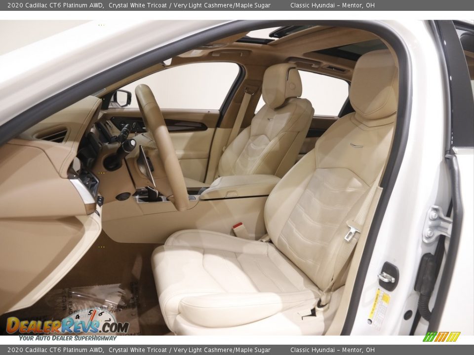 Front Seat of 2020 Cadillac CT6 Platinum AWD Photo #5