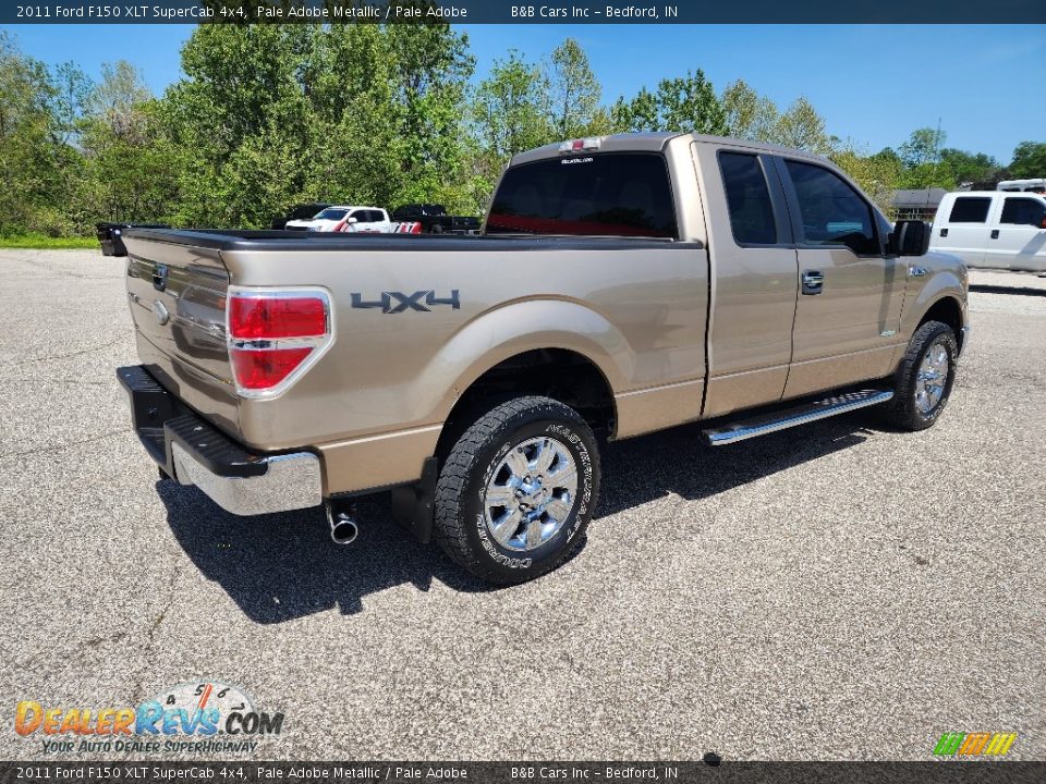 2011 Ford F150 XLT SuperCab 4x4 Pale Adobe Metallic / Pale Adobe Photo #4