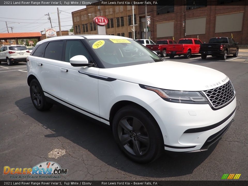 2021 Land Rover Range Rover Velar S Fuji White / Ebony Photo #2