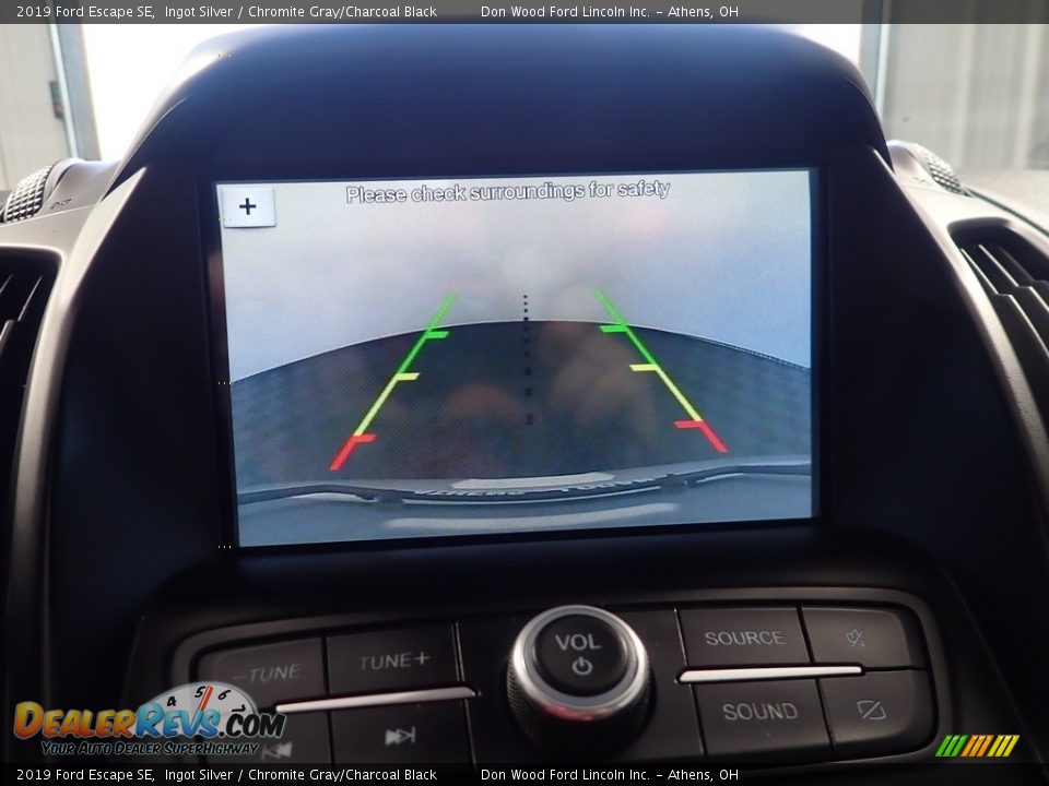 2019 Ford Escape SE Ingot Silver / Chromite Gray/Charcoal Black Photo #2