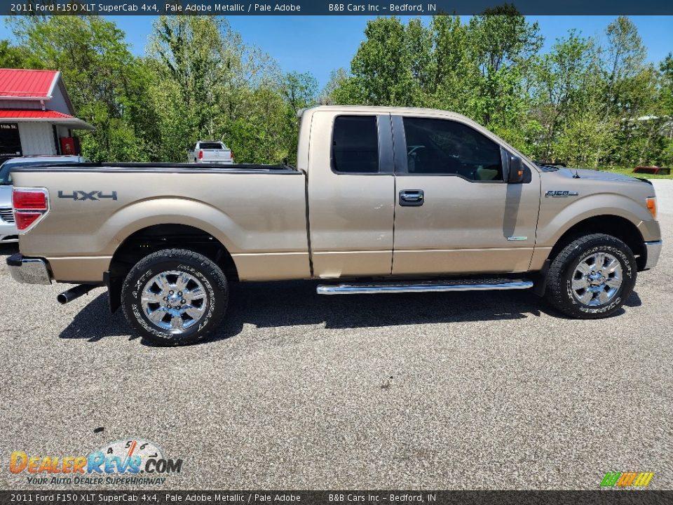 2011 Ford F150 XLT SuperCab 4x4 Pale Adobe Metallic / Pale Adobe Photo #5