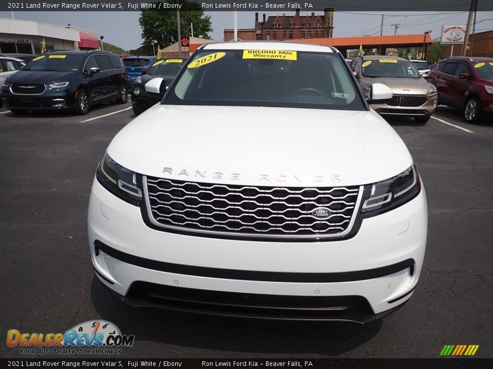 2021 Land Rover Range Rover Velar S Fuji White / Ebony Photo #3
