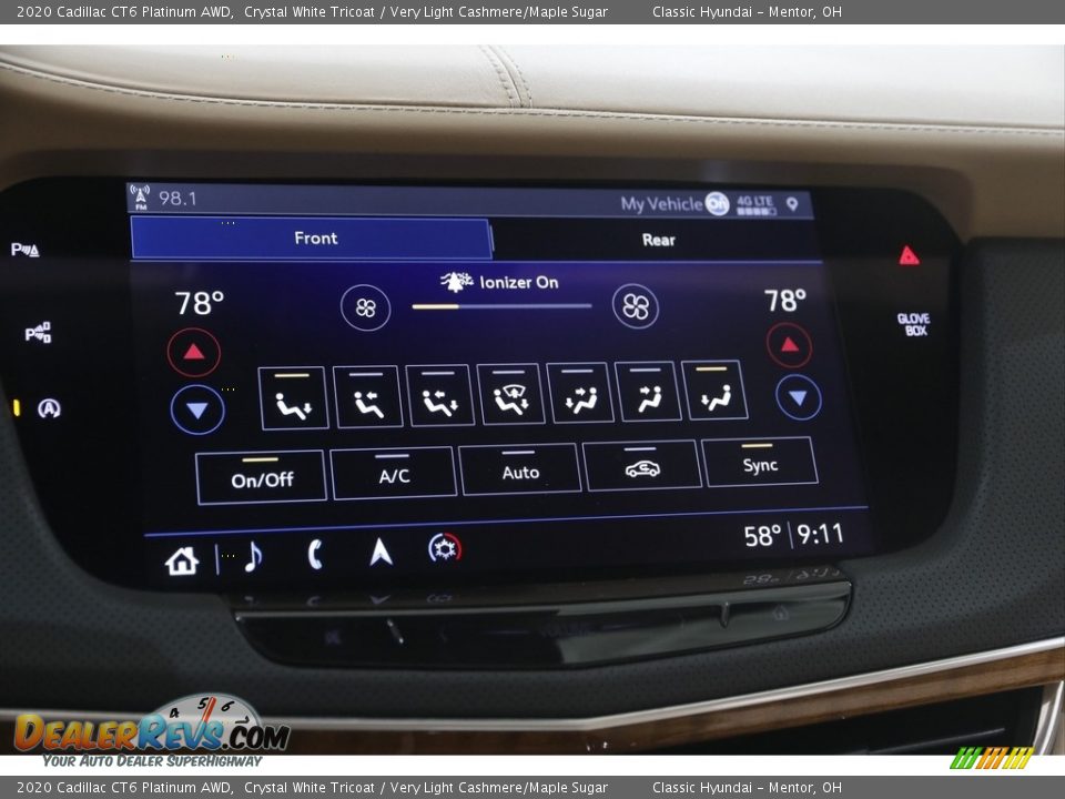 Controls of 2020 Cadillac CT6 Platinum AWD Photo #13