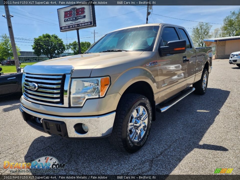 2011 Ford F150 XLT SuperCab 4x4 Pale Adobe Metallic / Pale Adobe Photo #8
