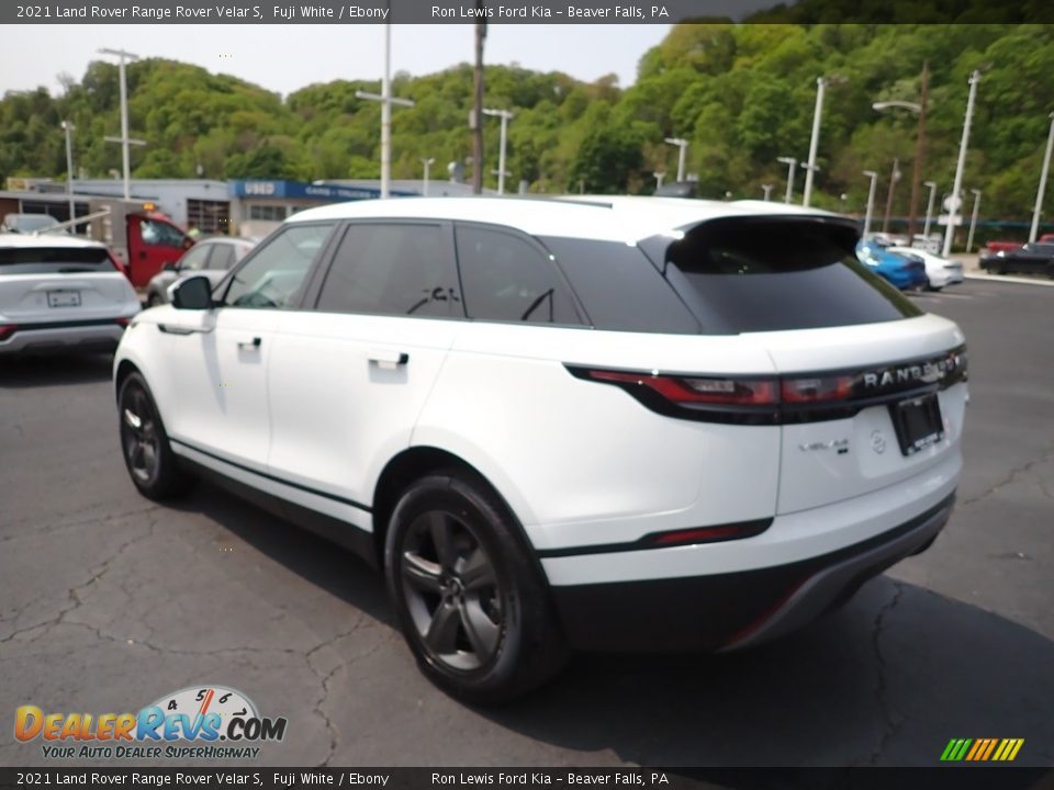 2021 Land Rover Range Rover Velar S Fuji White / Ebony Photo #6