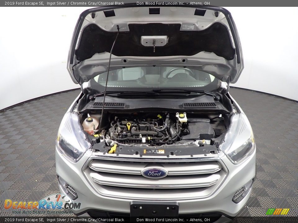2019 Ford Escape SE Ingot Silver / Chromite Gray/Charcoal Black Photo #6