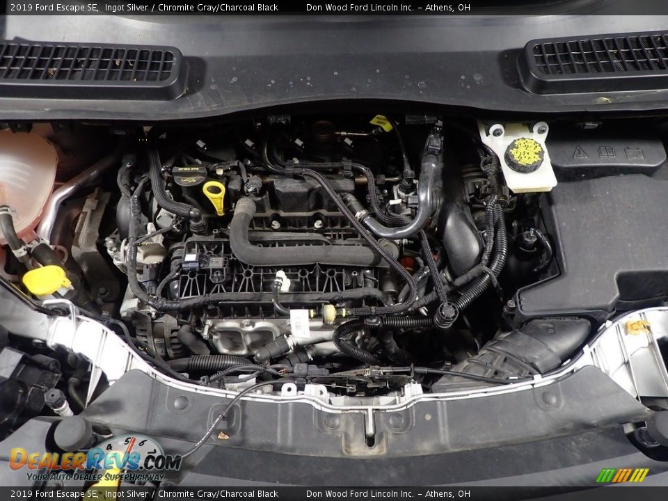 2019 Ford Escape SE Ingot Silver / Chromite Gray/Charcoal Black Photo #7