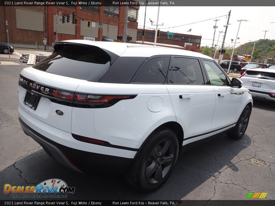 2021 Land Rover Range Rover Velar S Fuji White / Ebony Photo #8