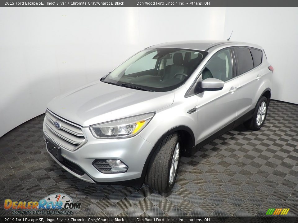 2019 Ford Escape SE Ingot Silver / Chromite Gray/Charcoal Black Photo #9