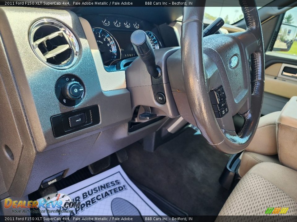 2011 Ford F150 XLT SuperCab 4x4 Pale Adobe Metallic / Pale Adobe Photo #13
