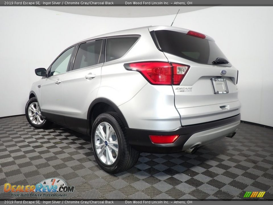 2019 Ford Escape SE Ingot Silver / Chromite Gray/Charcoal Black Photo #11