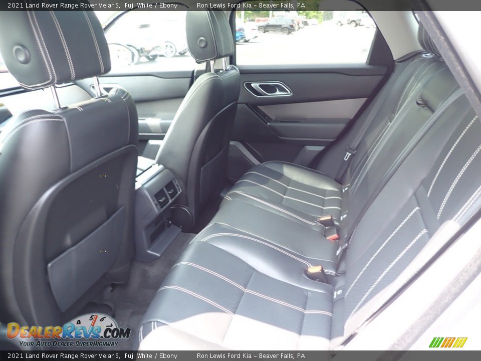 2021 Land Rover Range Rover Velar S Fuji White / Ebony Photo #12