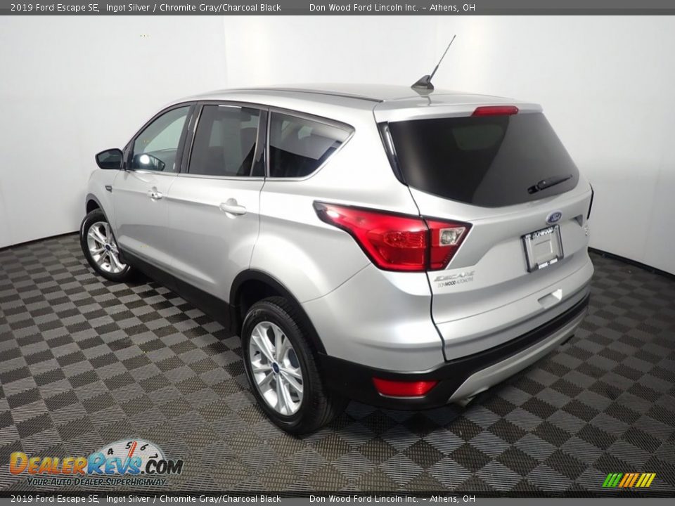 2019 Ford Escape SE Ingot Silver / Chromite Gray/Charcoal Black Photo #12