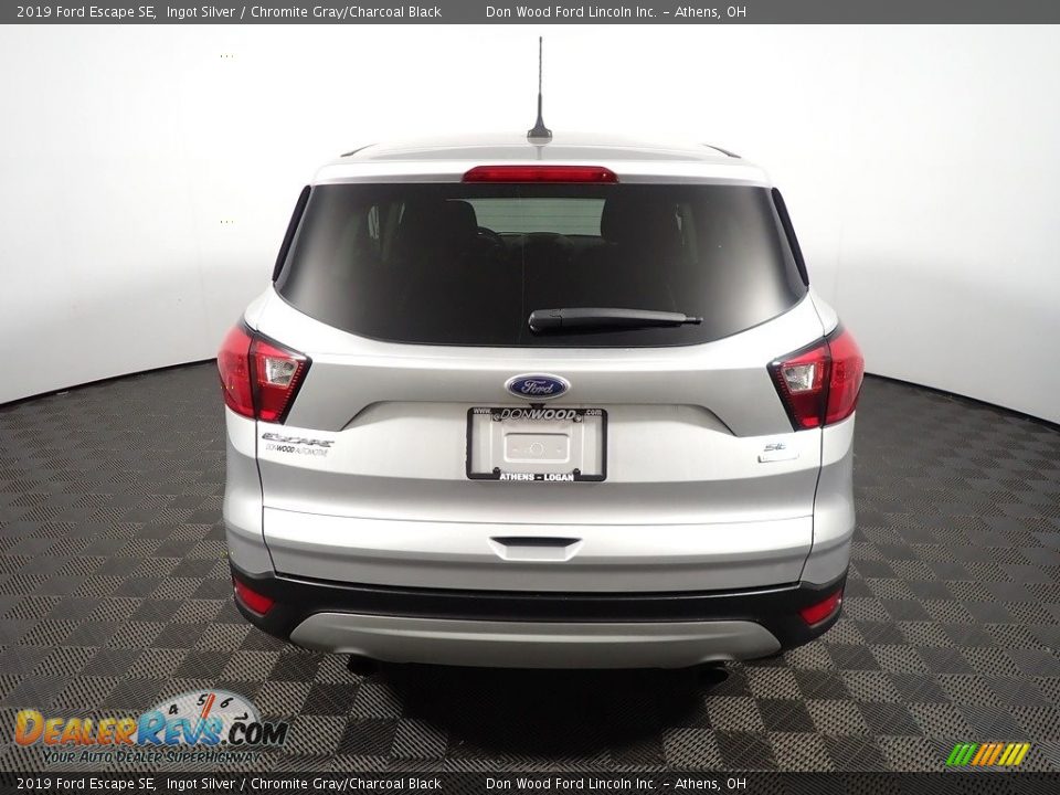 2019 Ford Escape SE Ingot Silver / Chromite Gray/Charcoal Black Photo #13