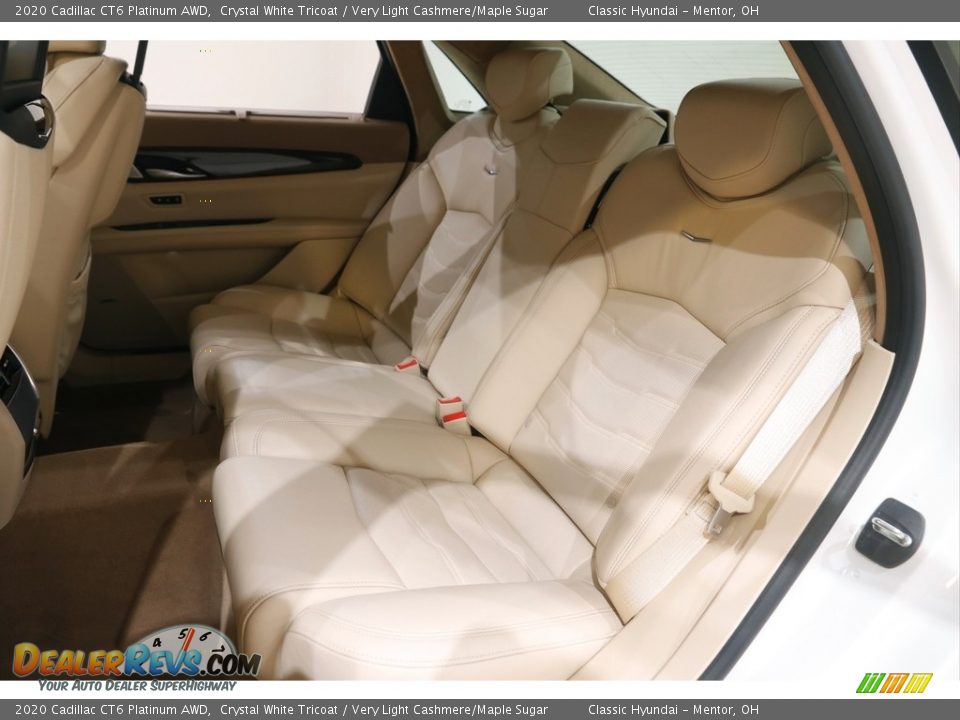 2020 Cadillac CT6 Platinum AWD Crystal White Tricoat / Very Light Cashmere/Maple Sugar Photo #21