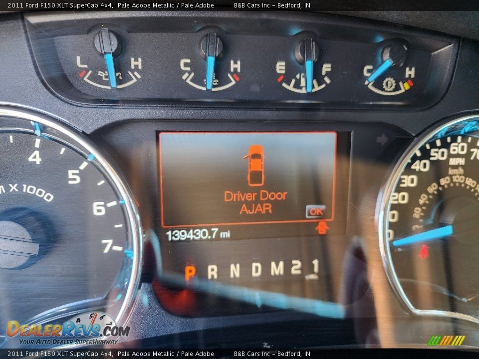 2011 Ford F150 XLT SuperCab 4x4 Pale Adobe Metallic / Pale Adobe Photo #17