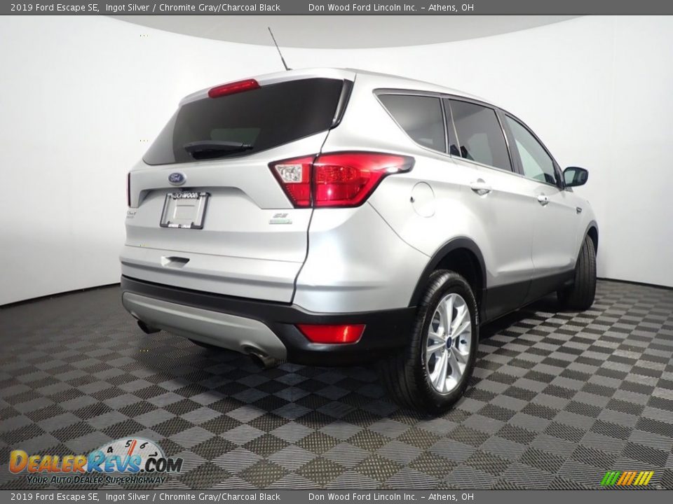 2019 Ford Escape SE Ingot Silver / Chromite Gray/Charcoal Black Photo #16